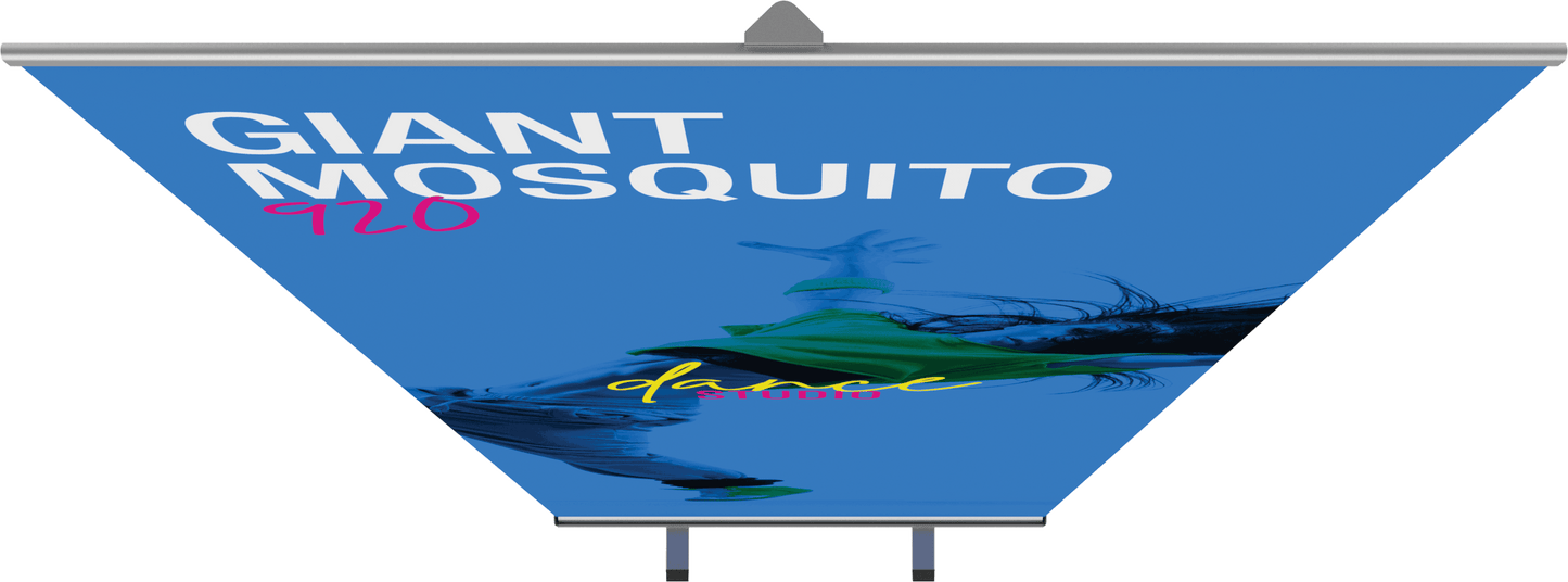 36in Giant Mosquito 920 Retractable Banner Stand