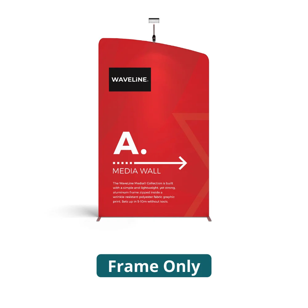 57in x 96in WaveLine® Media Panel A (Left)