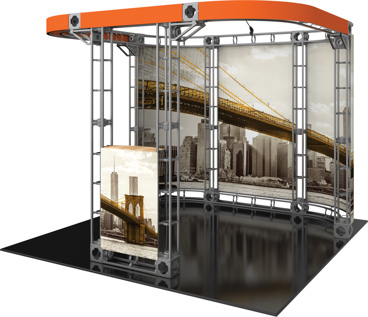 Helios Orbital Express Truss 10ft Modular Exhibit