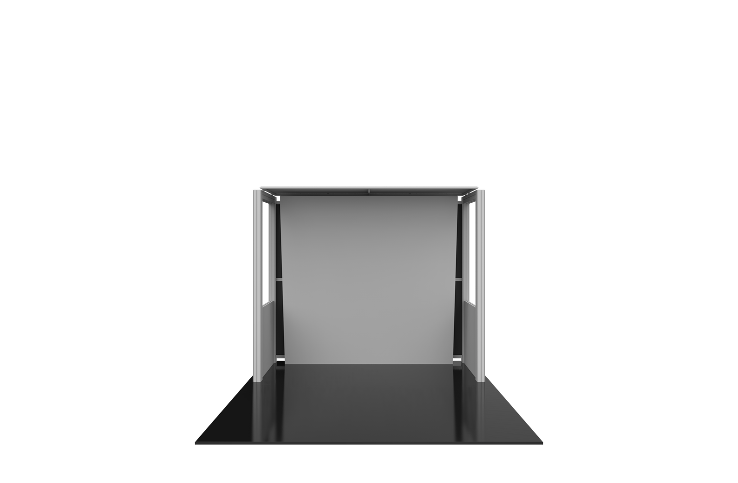 10ft x 10ft Hybrid Pro Modular Backwall Kit 04