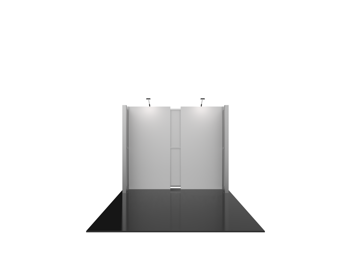 10ft x 10ft Hybrid Pro Modular Backwall Kit 05