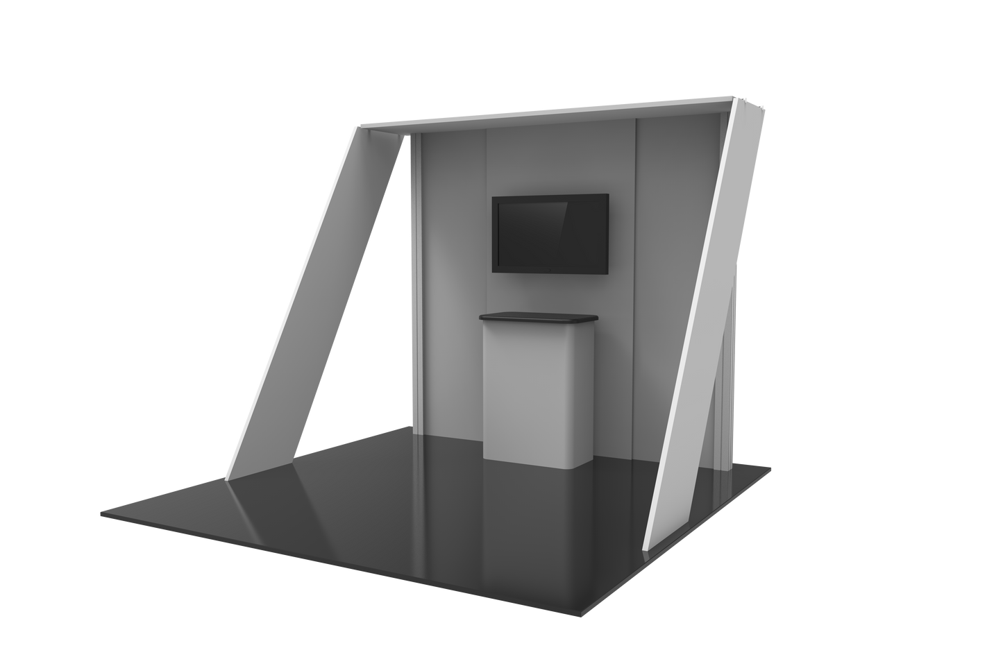 10ft x 10ft Hybrid Pro Modular Backwall Kit 07