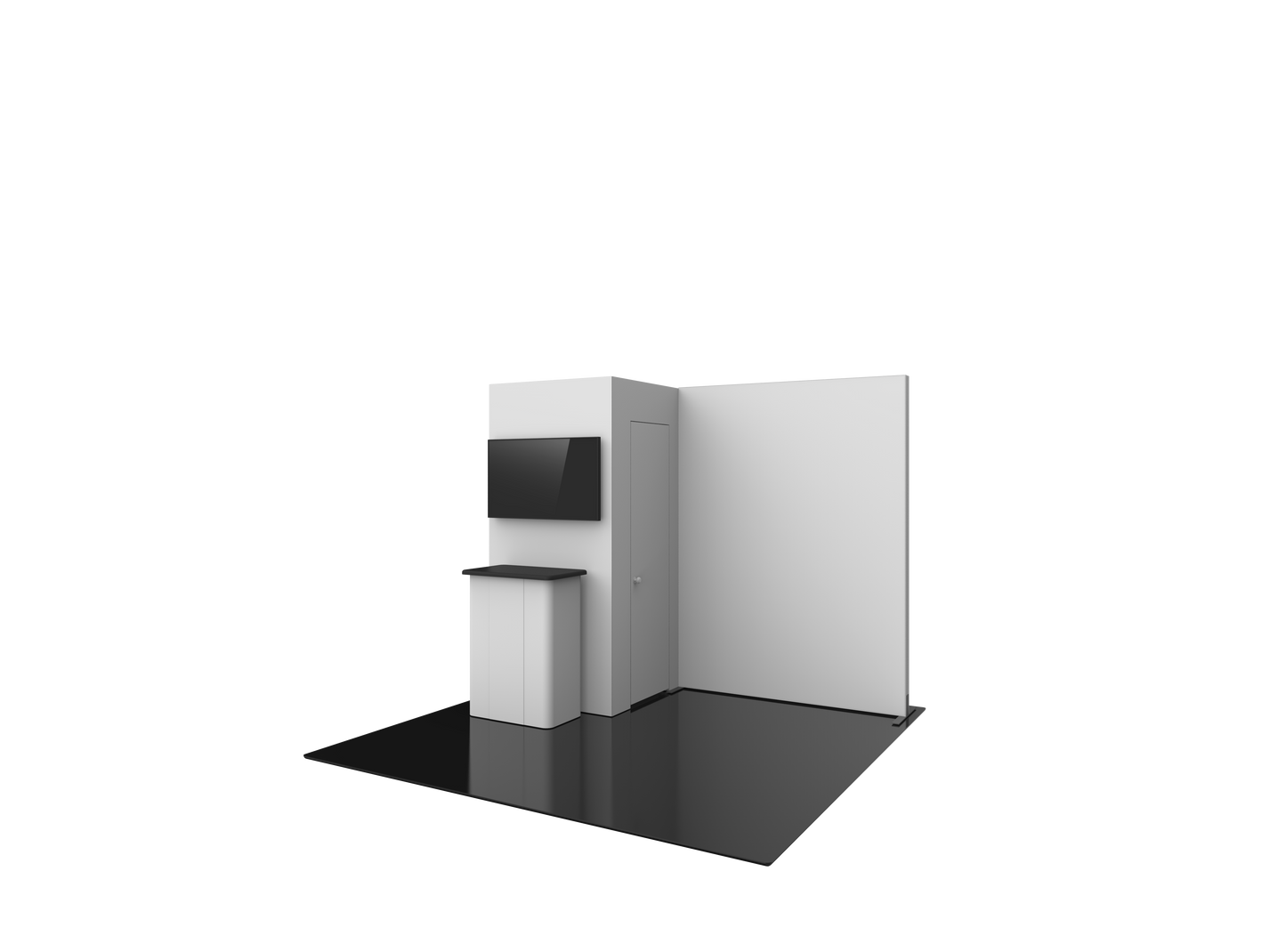 10ft x 8ft Hybrid Pro Modular Backwall Kit 24