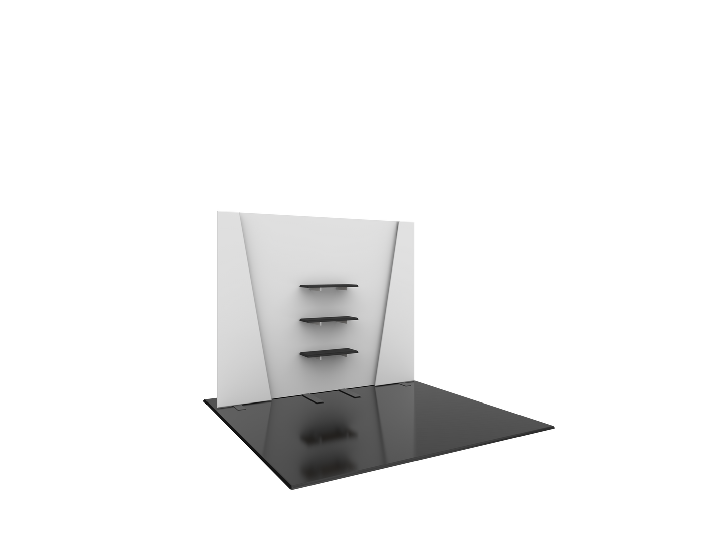 10ft x 8ft Hybrid Pro Modular Backwall Kit 27