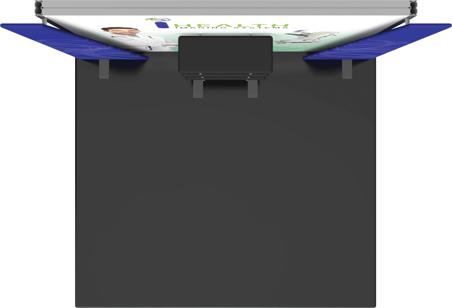 10ft x 8ft Hybrid Pro Modular Backwall Kit 27