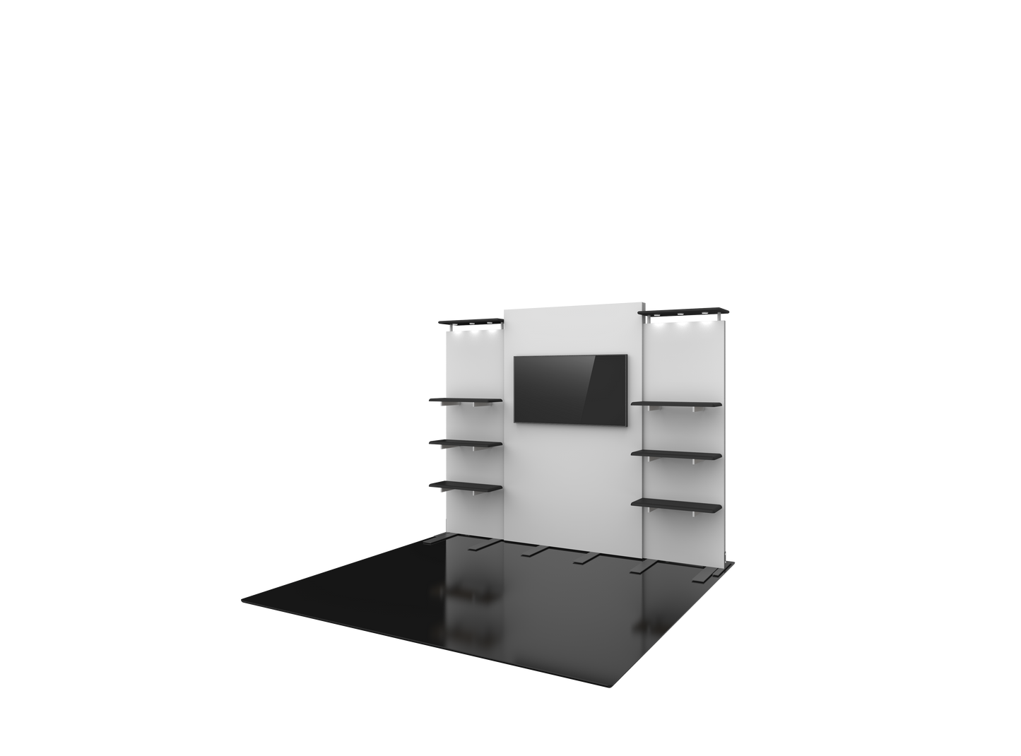 10ft x 8ft Hybrid Pro Modular Backwall Kit 30