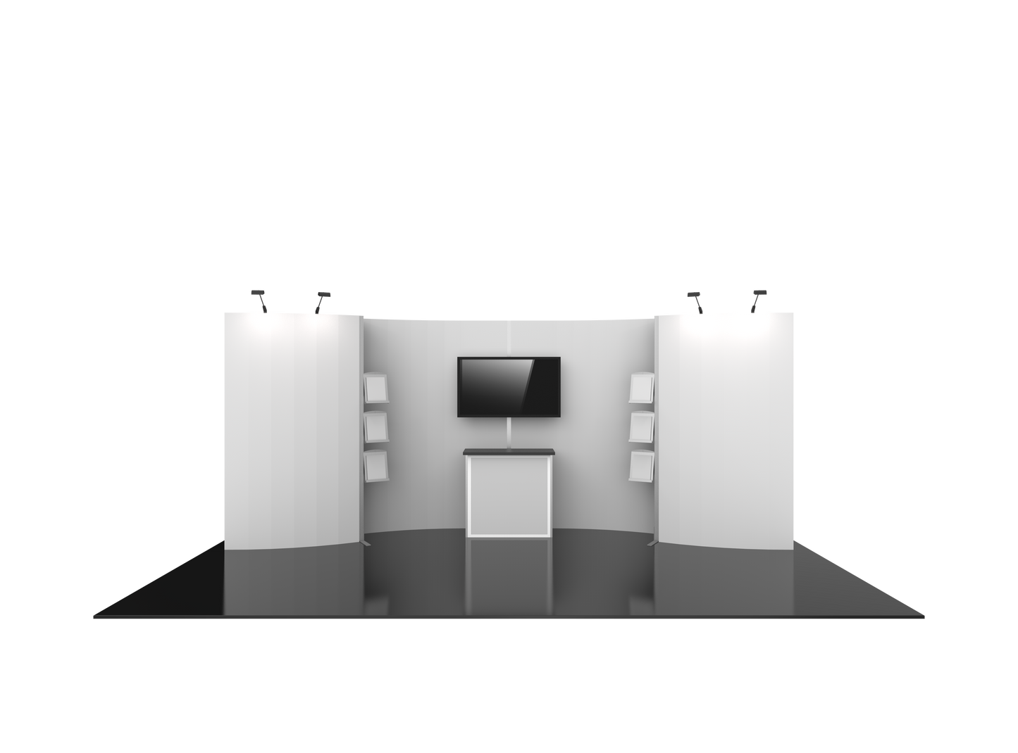 20ft x 10ft Hybrid Pro Modular Backwall Kit 10