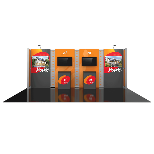20ft x 10ft Hybrid Pro Modular Backwall Kit 13