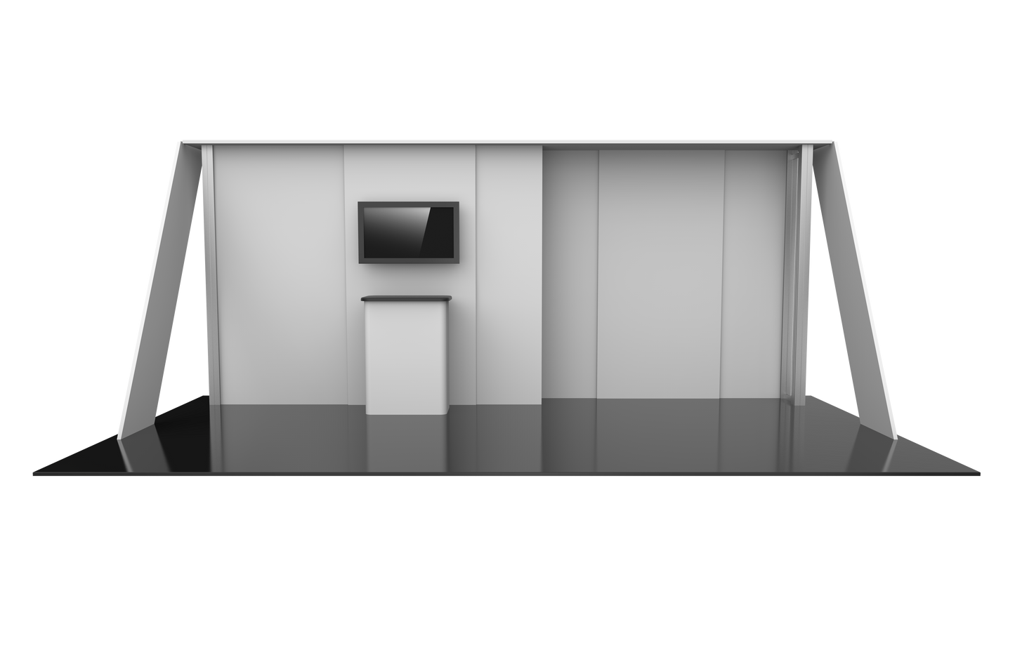 20ft x 10ft Hybrid Pro Modular Backwall Kit 15