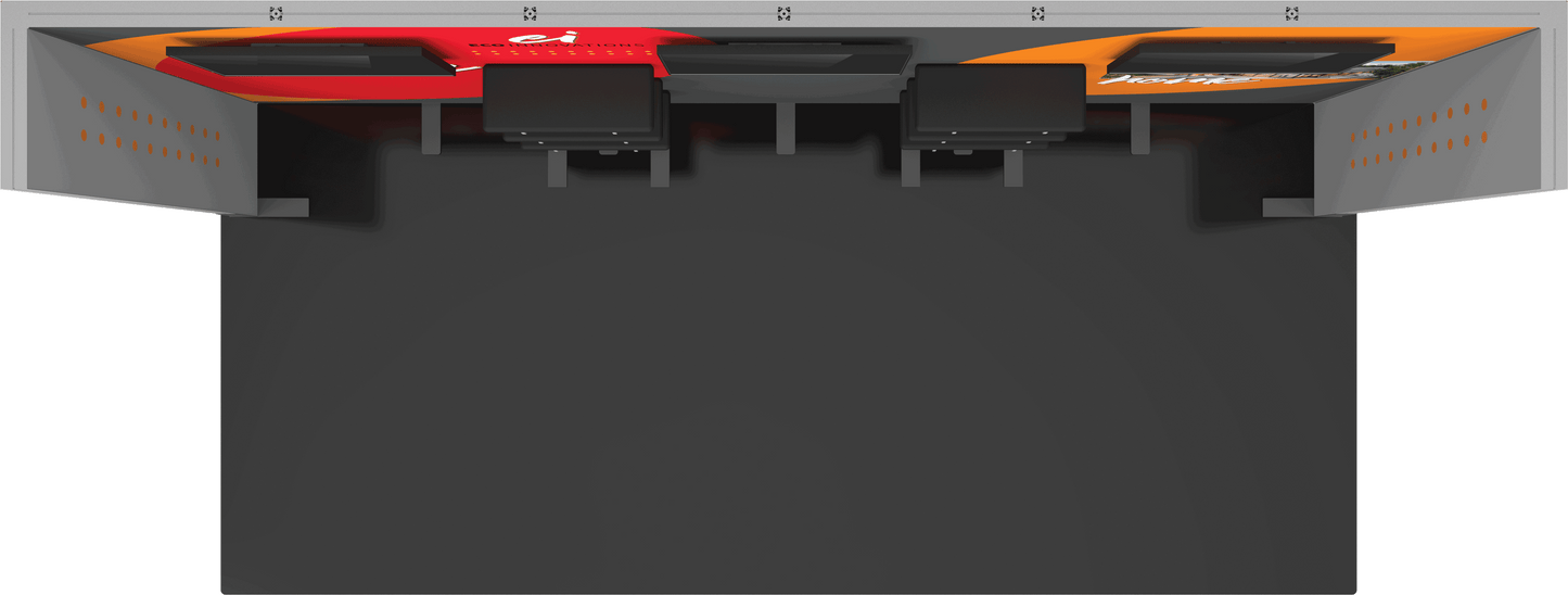 20ft x 10ft Hybrid Pro Modular Backwall Kit 22