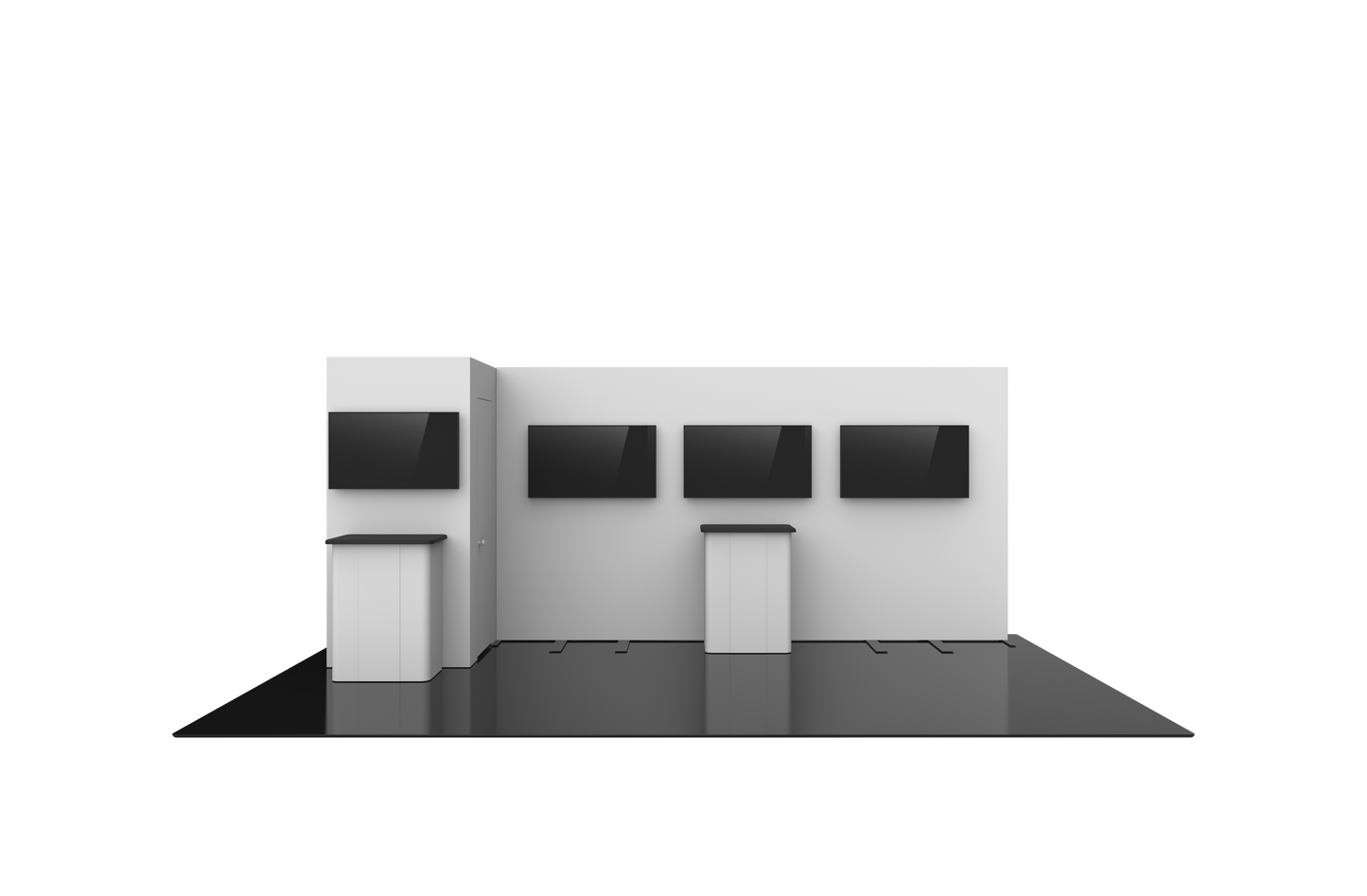 20ft x 10ft Hybrid Pro Modular Backwall Kit 25