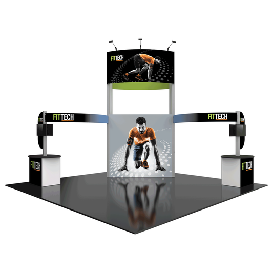 20ft x 20ft Hybrid Pro Modular Island Kit 17B
