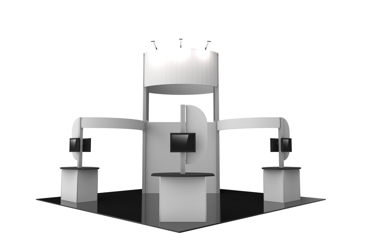 20ft x 20ft Hybrid Pro Modular Island Kit 17