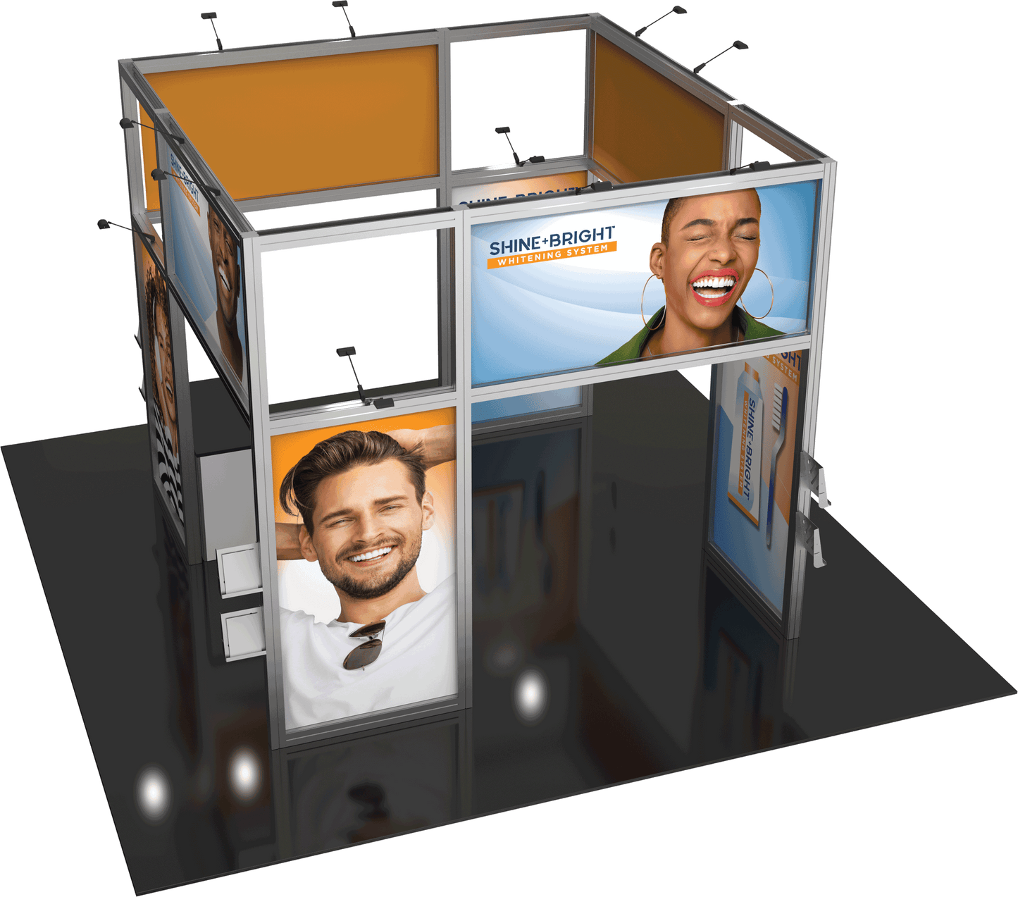 20ft x 20ft Hybrid Pro Modular Island Kit 18