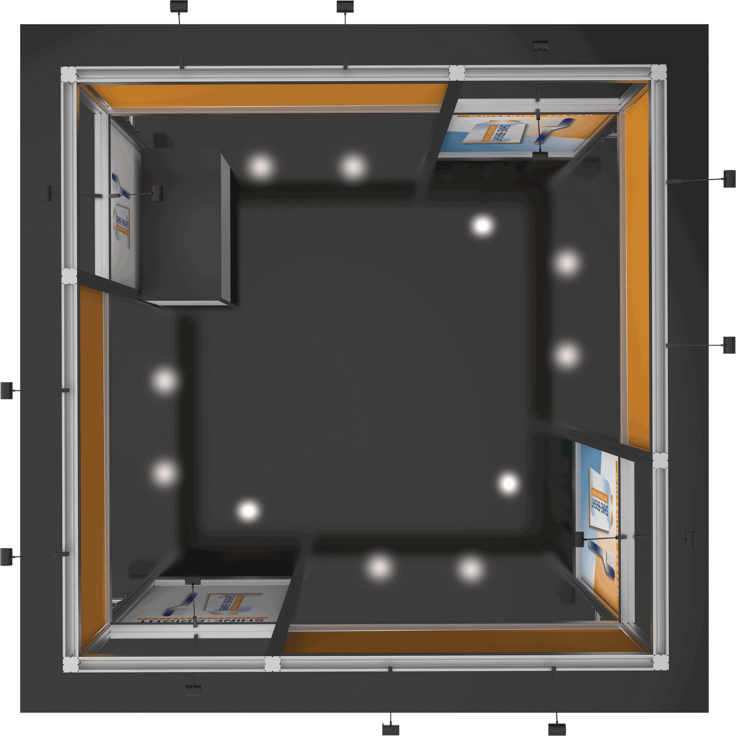 20ft x 20ft Hybrid Pro Modular Island Kit 18