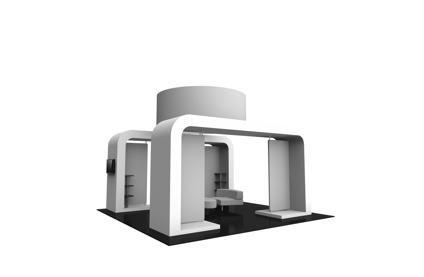 20ft x 20ft Hybrid Pro Modular Island Kit 20