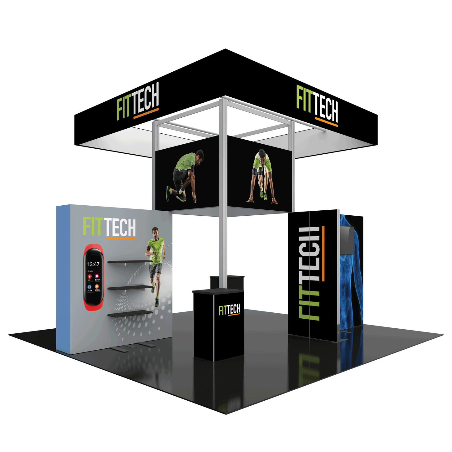 20ft x 20ft Hybrid Pro Modular Island Kit 23
