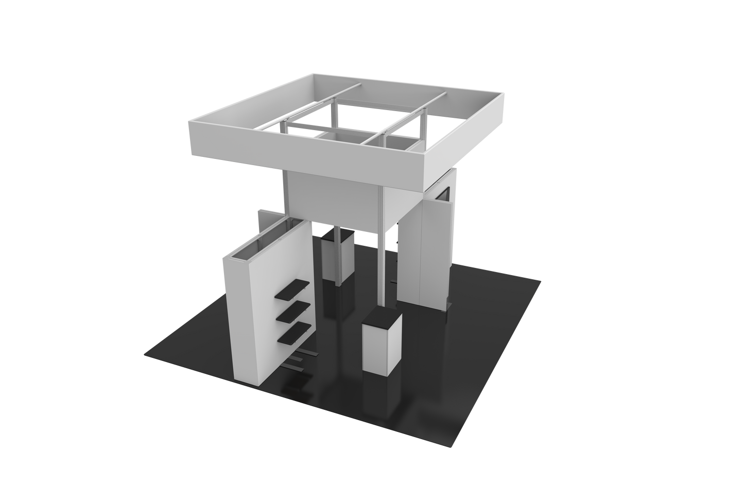 20ft x 20ft Hybrid Pro Modular Island Kit 23