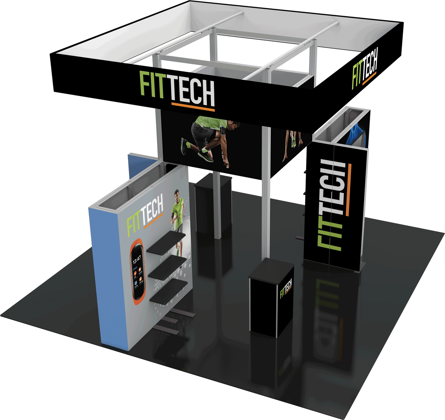 20ft x 20ft Hybrid Pro Modular Island Kit 23