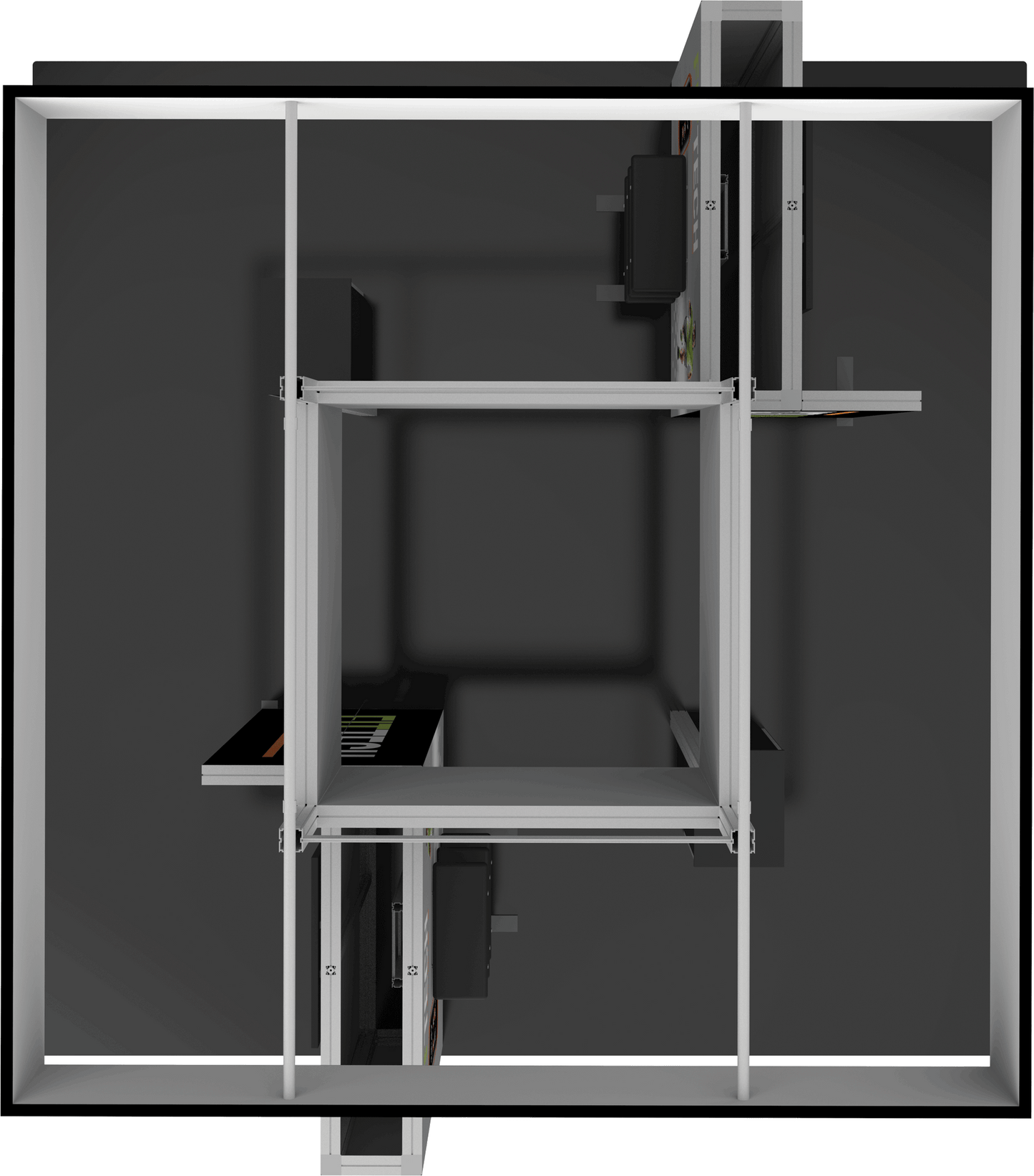 20ft x 20ft Hybrid Pro Modular Island Kit 23