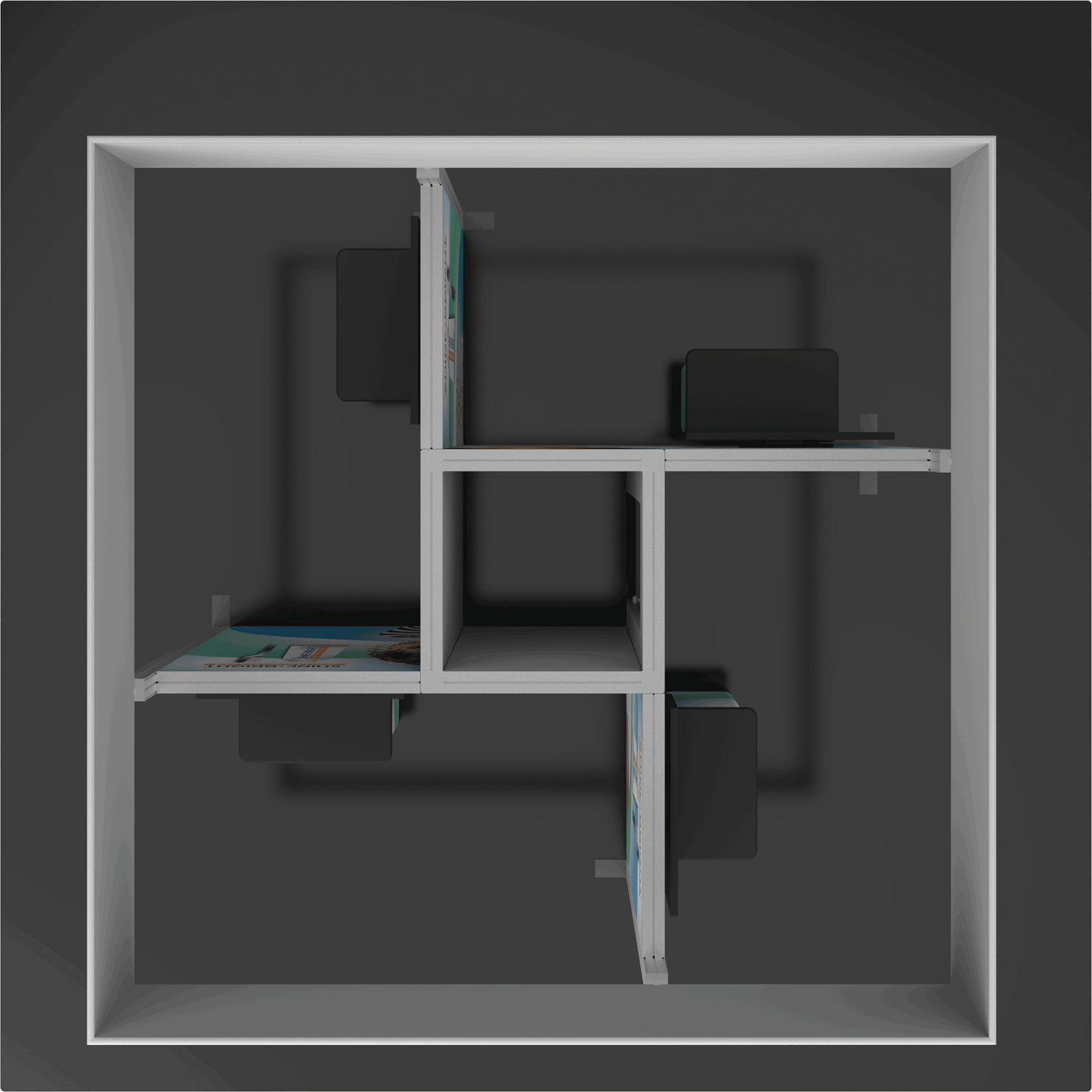 20ft x 20ft Hybrid Pro Modular Island Kit 26