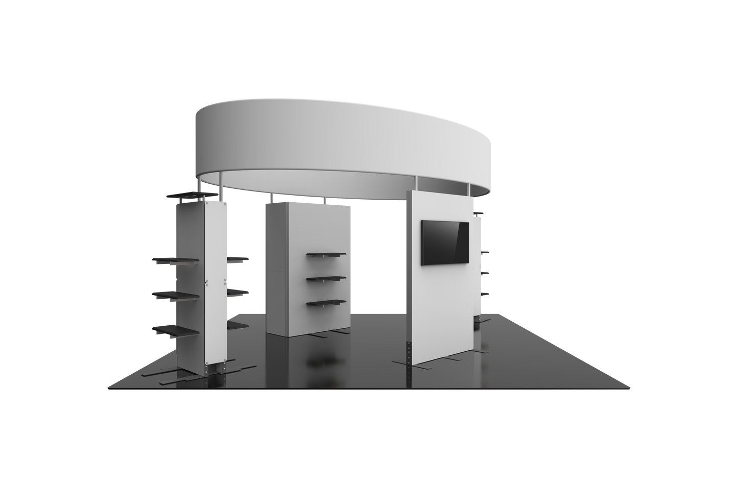 20ft x 20ft Hybrid Pro Modular Island Kit 32