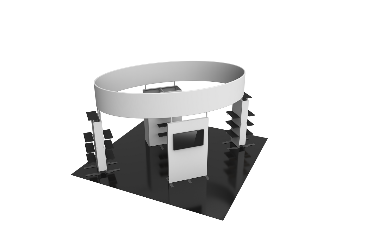 20ft x 20ft Hybrid Pro Modular Island Kit 32