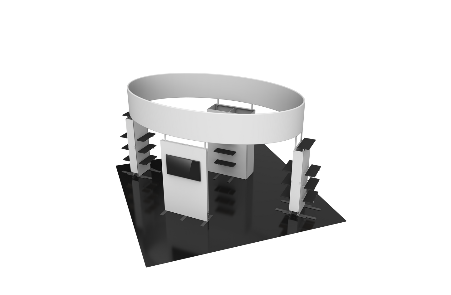 20ft x 20ft Hybrid Pro Modular Island Kit 32