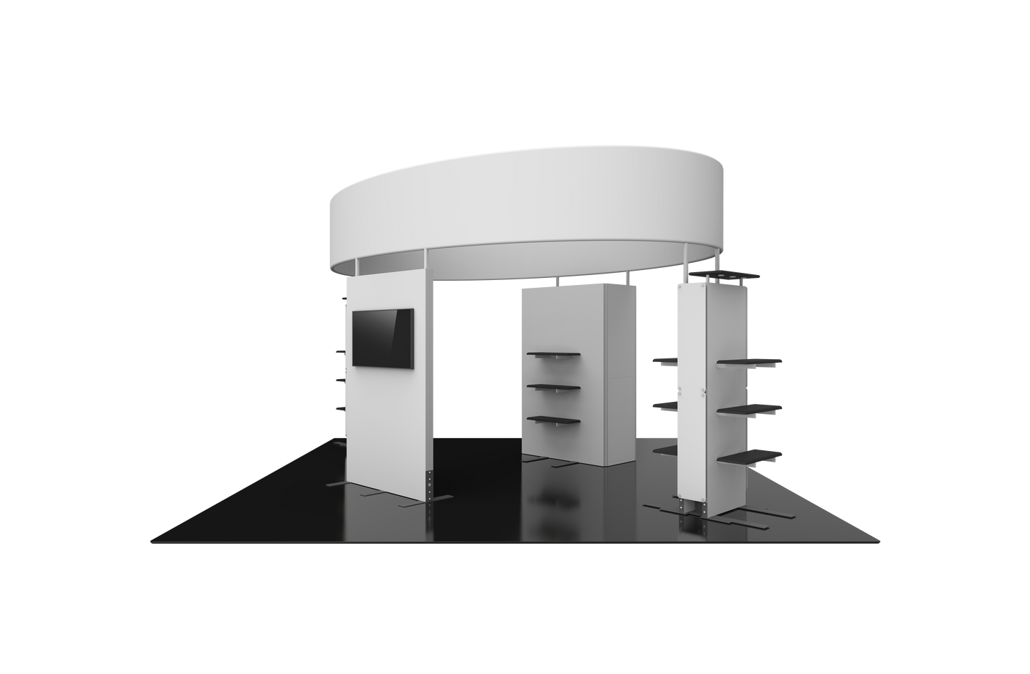 20ft x 20ft Hybrid Pro Modular Island Kit 32