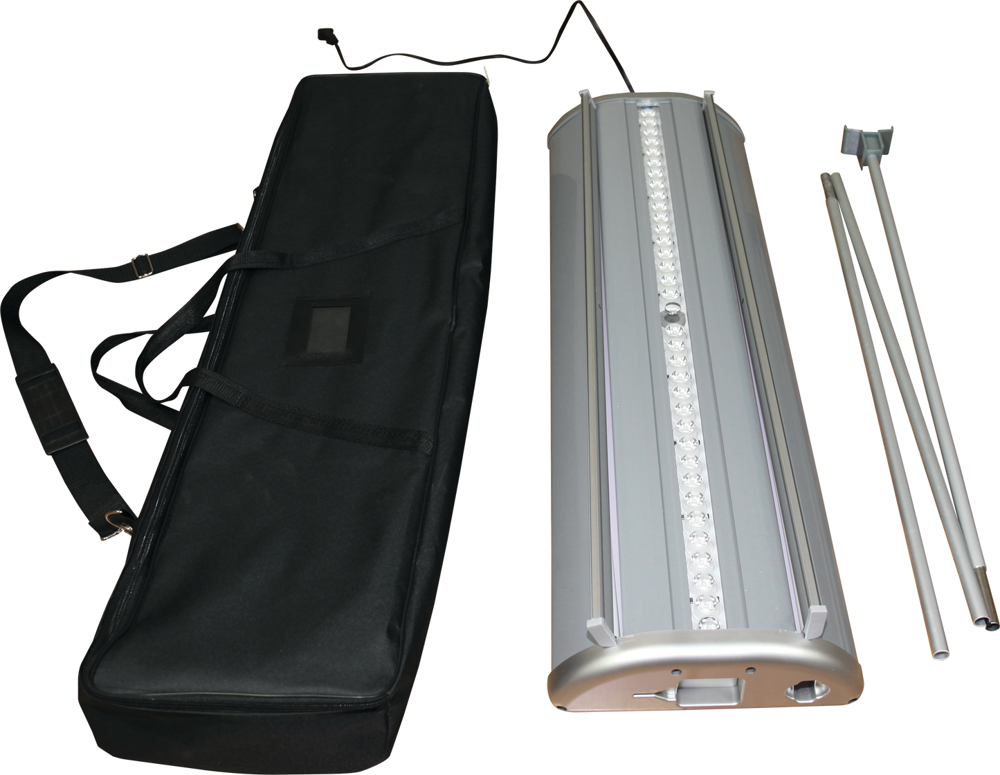 31in Illumistand Double-Sided Light-Up Retractable Banner Stand