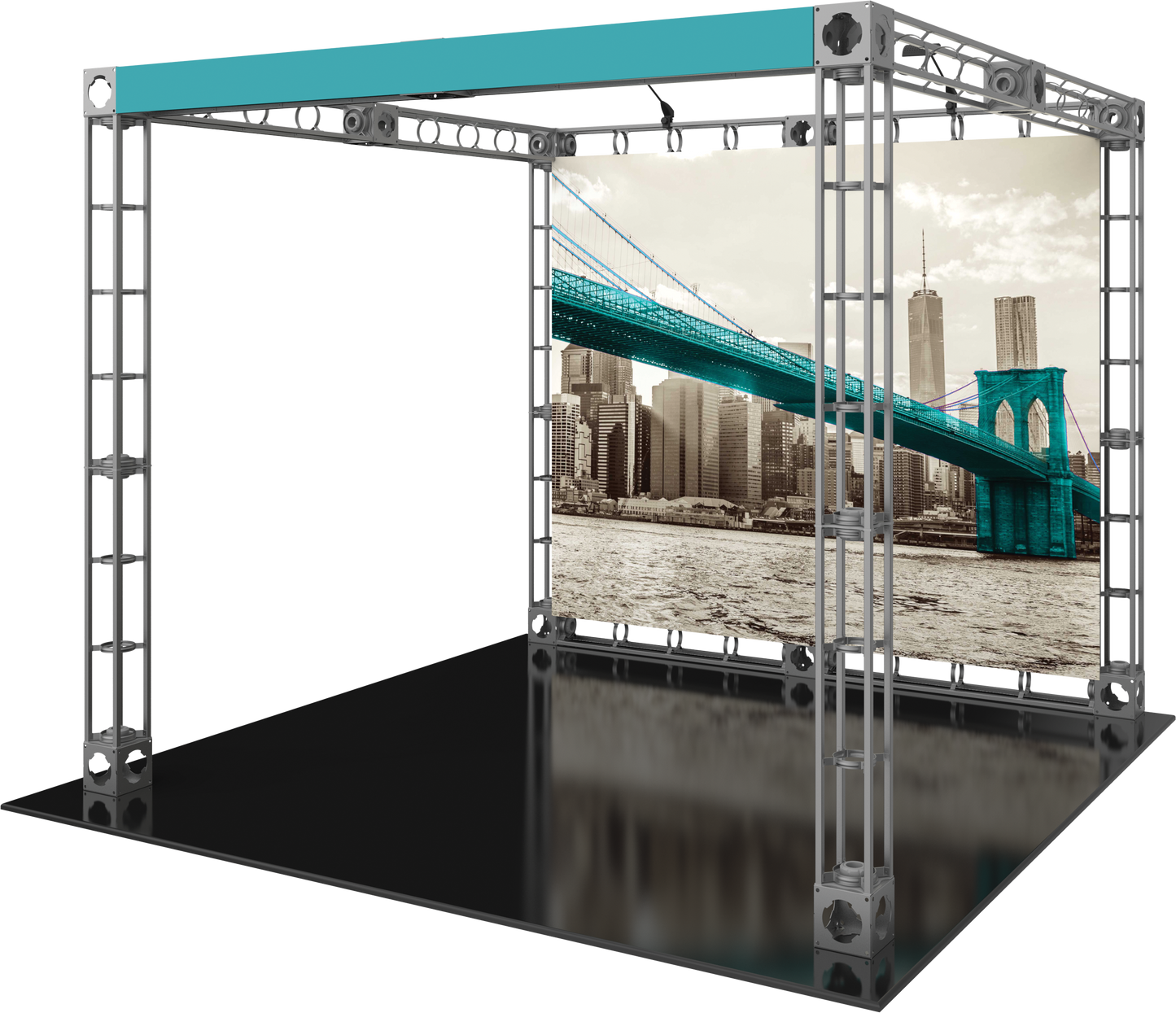 Luna 1 Orbital Express Truss 10ft Modular Exhibit