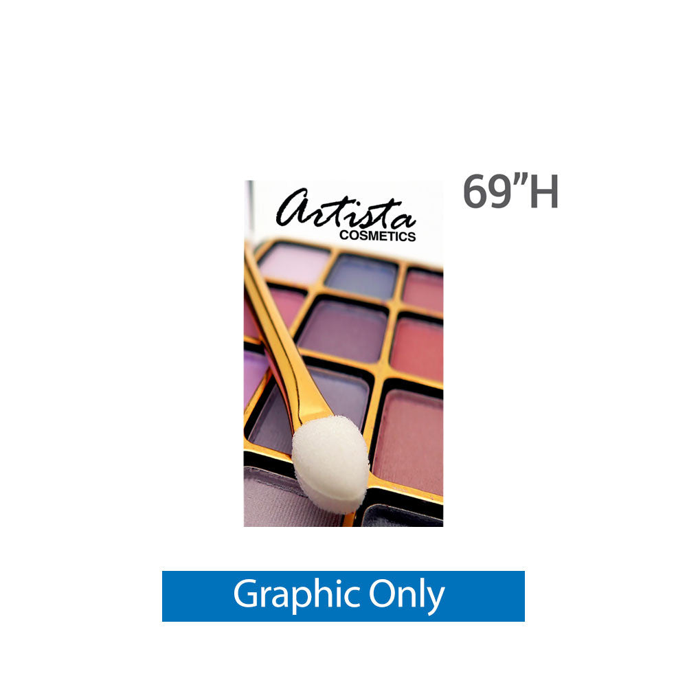 33.5 x 69 in. Maui Retractable Banner