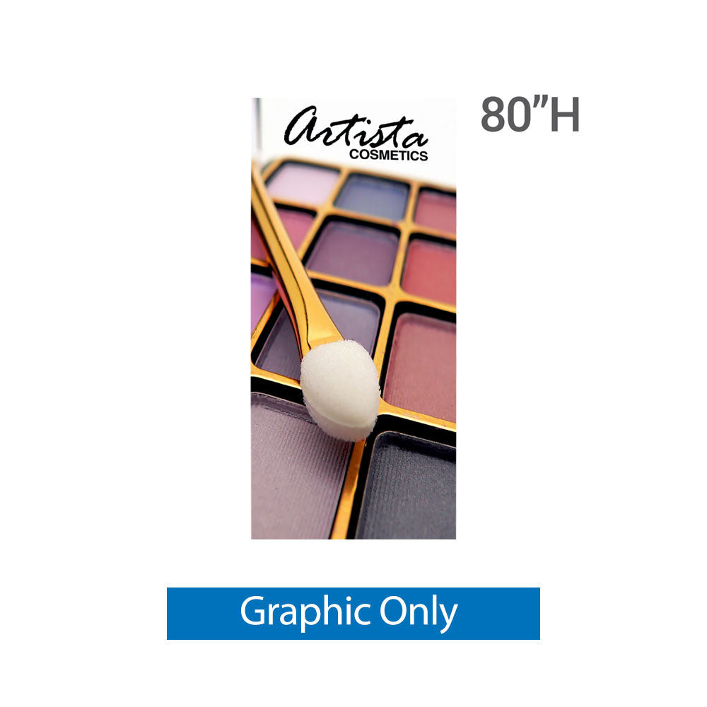 33.5 x 80 in. Maui Retractable Banner