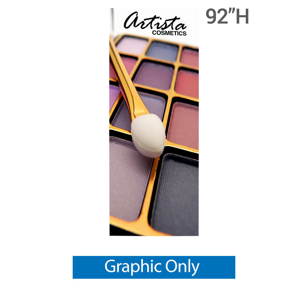 33.5 x 92 in. Maui Retractable Banner
