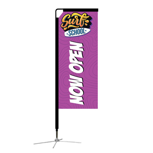 7 ft. Mamba Rectangle Flag Medium