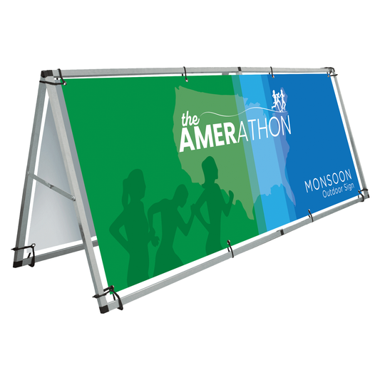8ft x 3ft Monsoon Outdoor A-frame Sign Stand