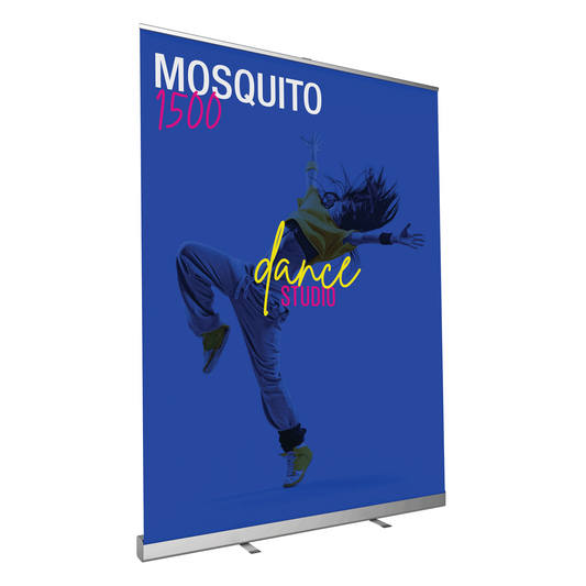 59in Mosquito 1500 Retractable Banner Stand