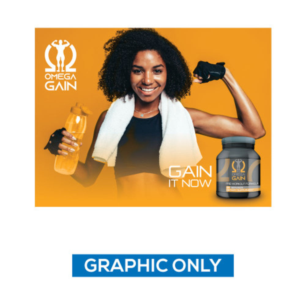ONE CHOICE® 8 ft. SEG Pop Up Lightbox
