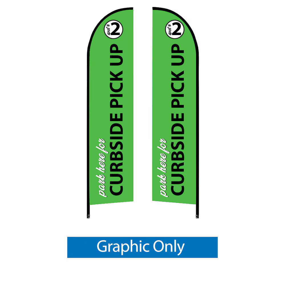 14 ft. ONE CHOICE® Pre-Designed Flag (Artwork 2)