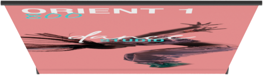 31.5in Orient 800 Retractable Banner Stand
