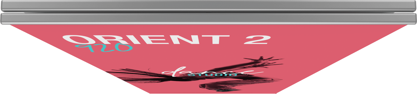 35.5in Orient Double-Sided 920 Retractable Banner Stand