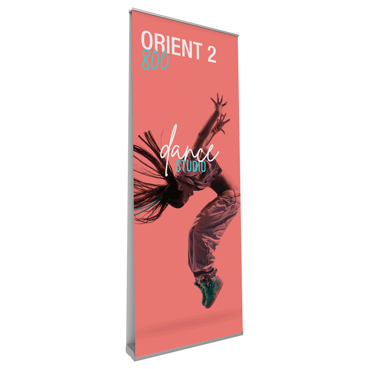 31.5in Orient Double-Sided 800 Retractable Banner Stand