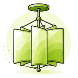 Pinwheel Hanging