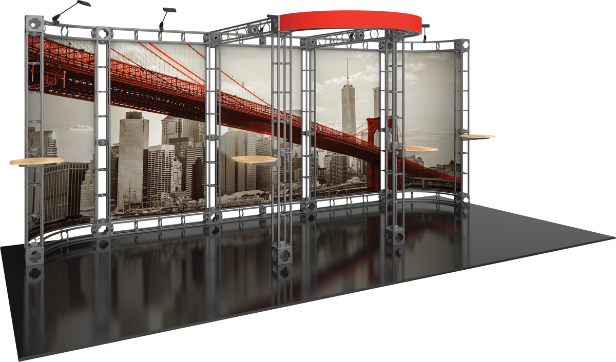 Polaris Orbital Express Truss 20ft Modular Exhibit
