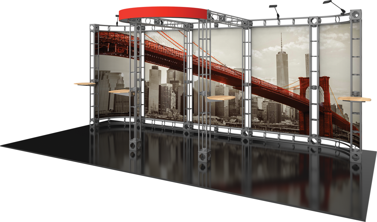 Polaris Orbital Express Truss 20ft Modular Exhibit