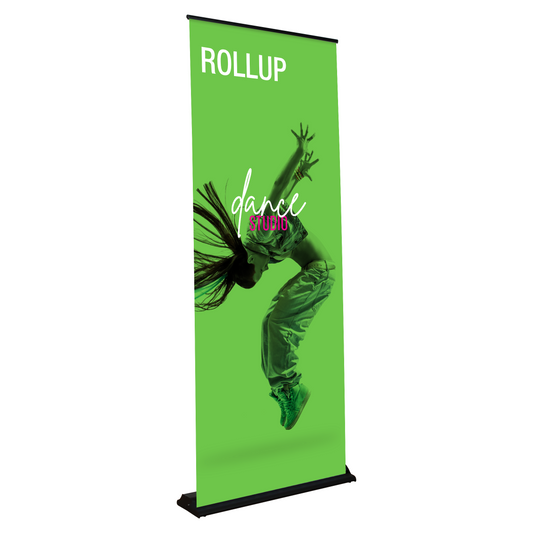 32.9in Rollup Retractable Banner Stand