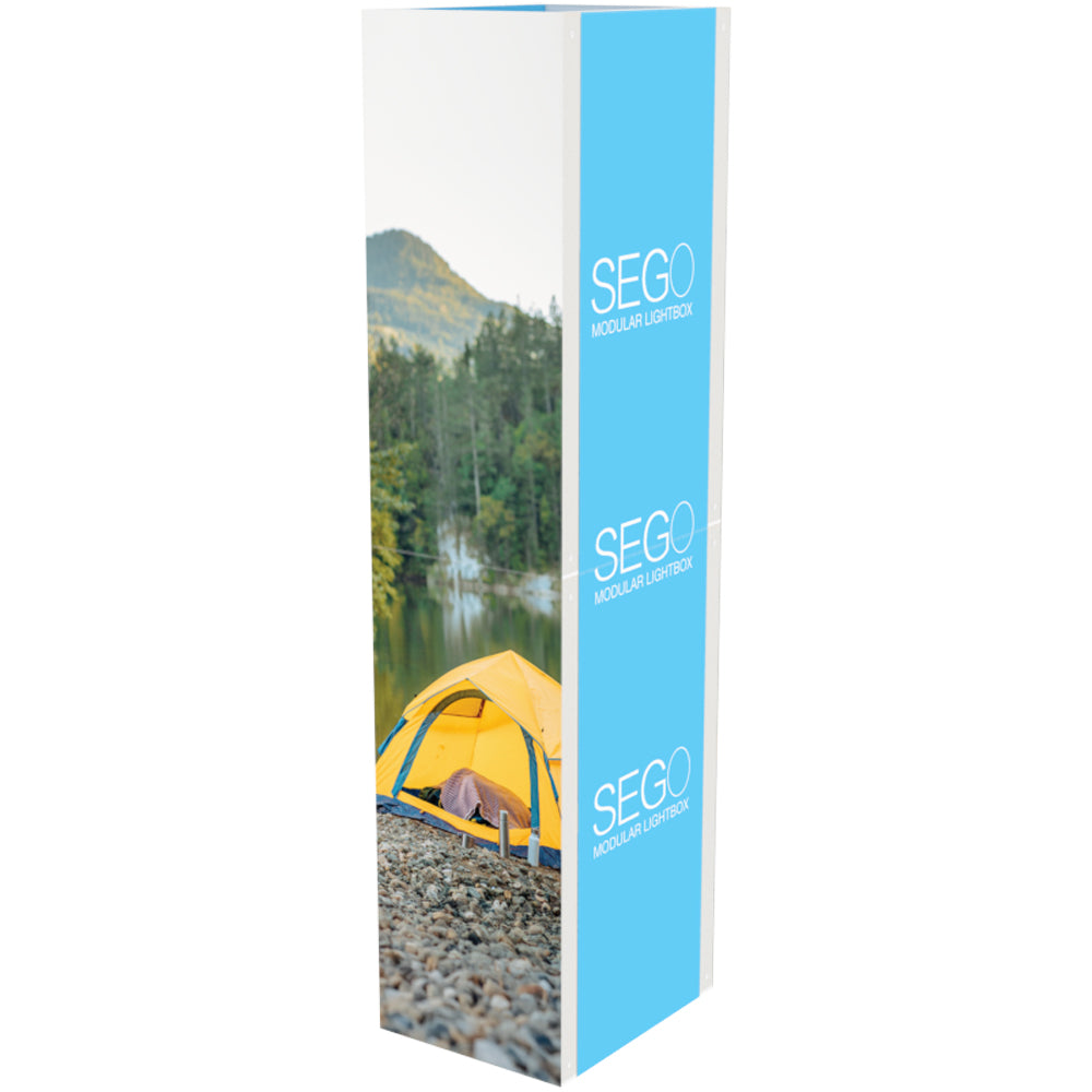 SEGO Modular Lightbox Display Tower