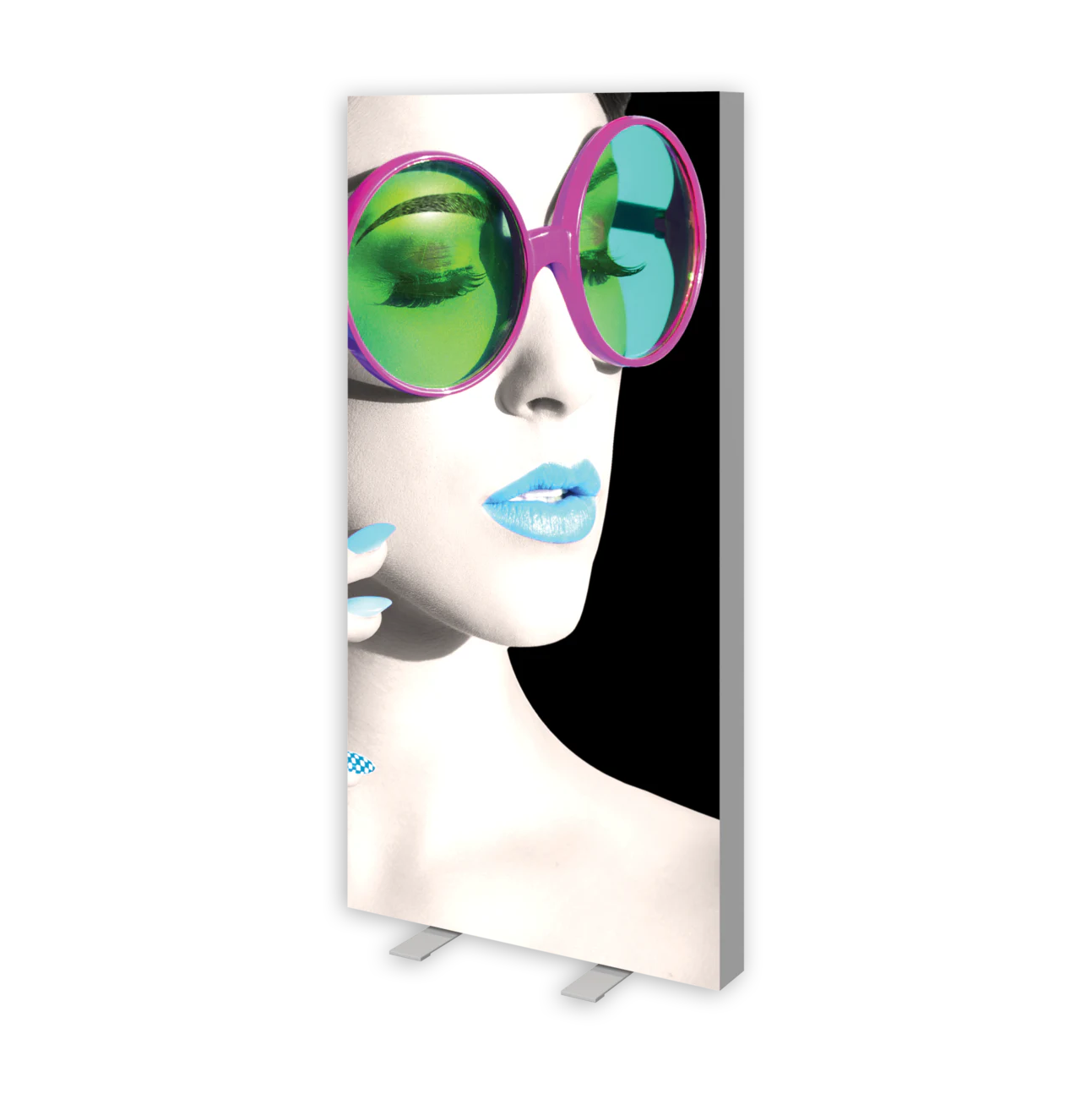 3ft x 6ft Vector Frame Essential Light Box Rectangle 01 Double-Sided (Graphic Package)