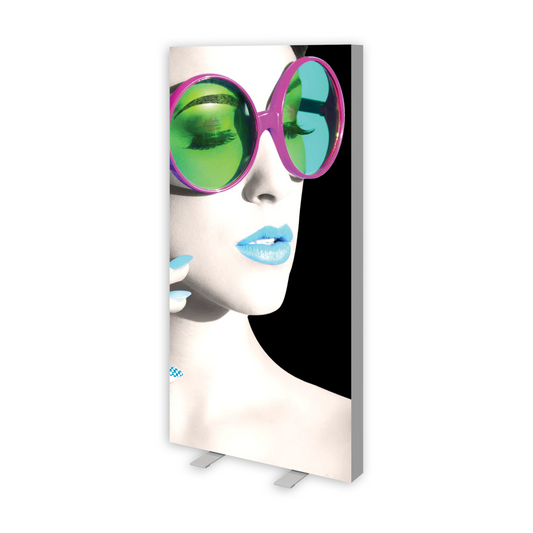 3ft x 6ft Vector Frame Essential Light Box Rectangle 01 Double-Sided (Graphic Package)