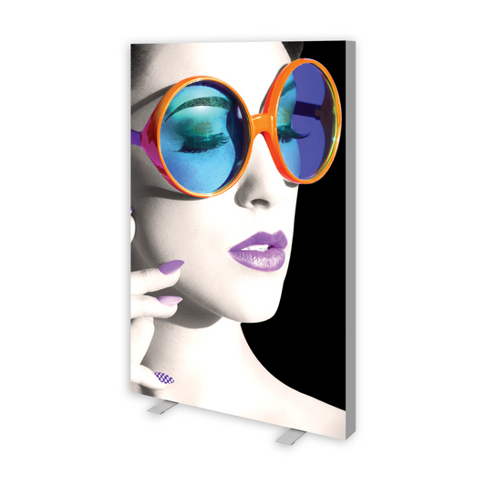 4ft x 6ft Vector Frame Essential Light Box Rectangle 03 Single-Sided (Graphic Package)